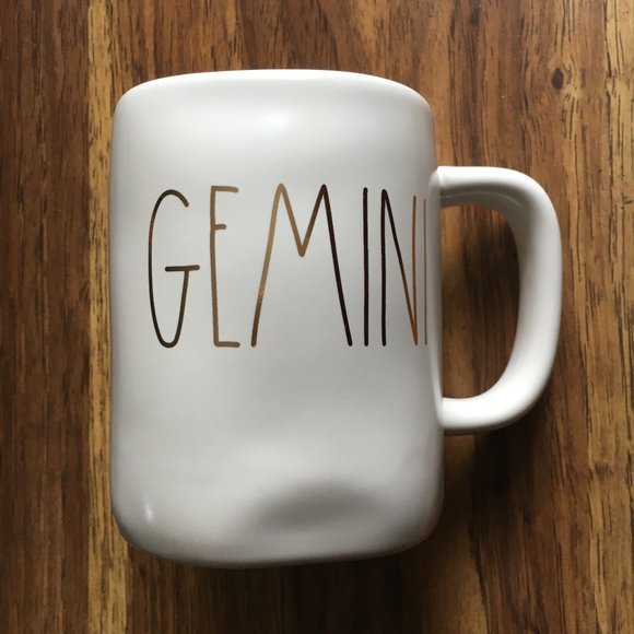 Rae Dunn Astrology Mug Horoscope Gemini Zodiac - Picture 3 of 6